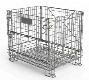 Wine Industry Heavy Duty Wire Mesh Boxes Customized Size And Color