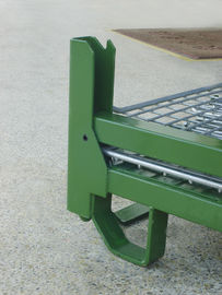 Stackable Steel Collapsible Wire Container Heavy Duty Weatherproof