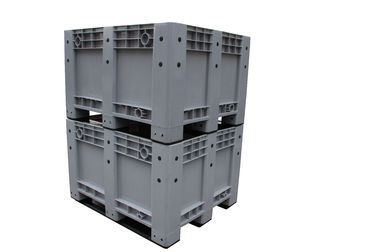 Agriculture Collapsible Plastic Storage Crate Solid Side Perforated